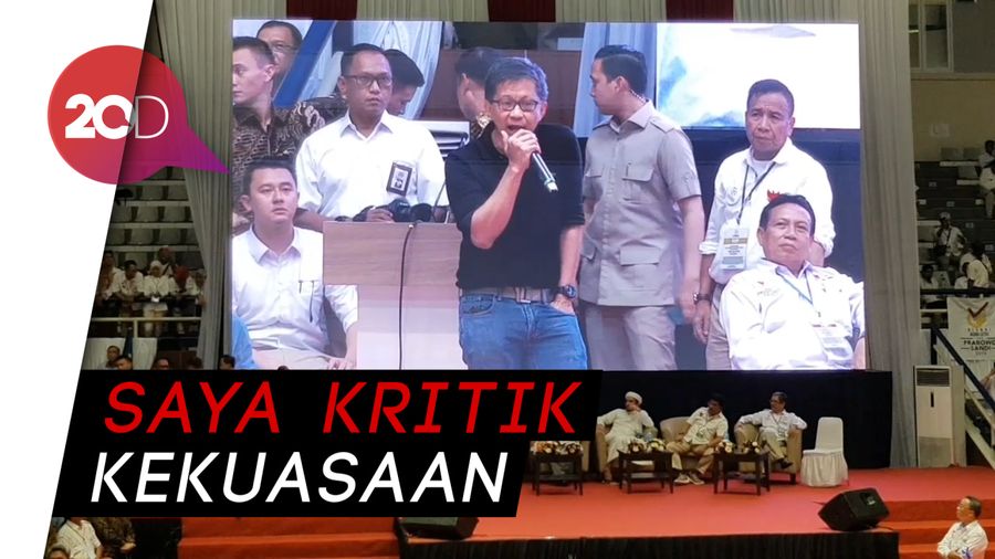 Rocky Gerung: Prabowo akan Saya Kritik 12 Menit Usai Dilantik