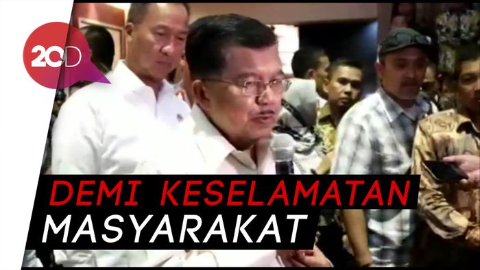 Cegah Bencana, JK Perintahkan Hutan dan Aliran Sungai Dibenahi 