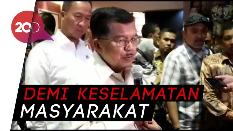 Cegah Bencana, JK Perintahkan Hutan dan Aliran Sungai Dibenahi 