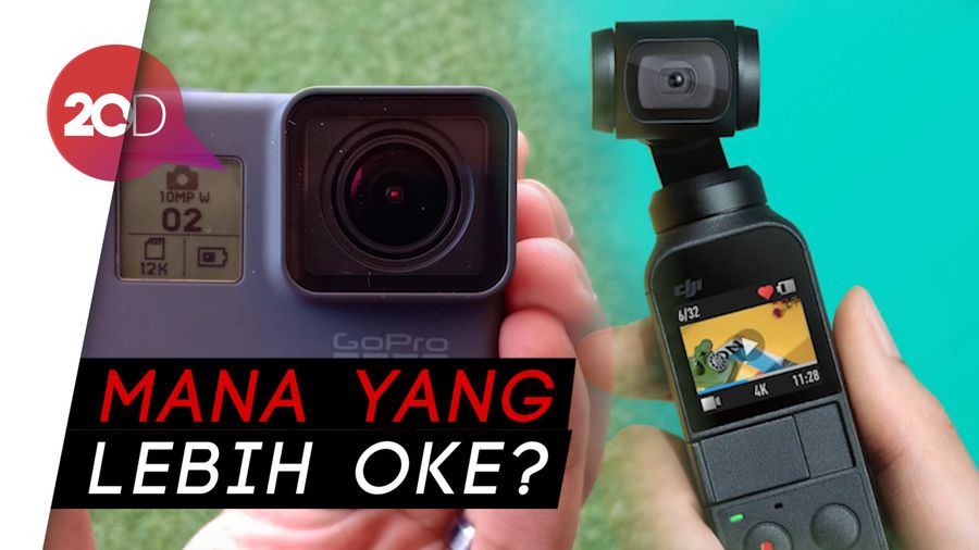 Adu Kebolehan GoPro Hero 7 VS Dji Osmo Pocket