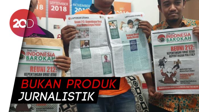 BPN: Tabloid Indonesia Barokah Seperti Hantu
