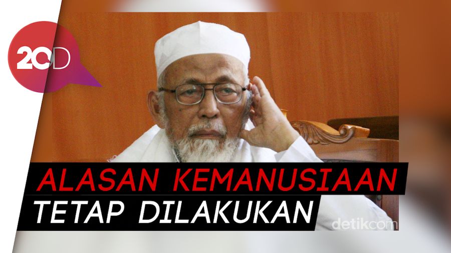 Soal Pembebasan Baasyir, Kemenkum HAM: Persyaratan Tak Dipenuhi