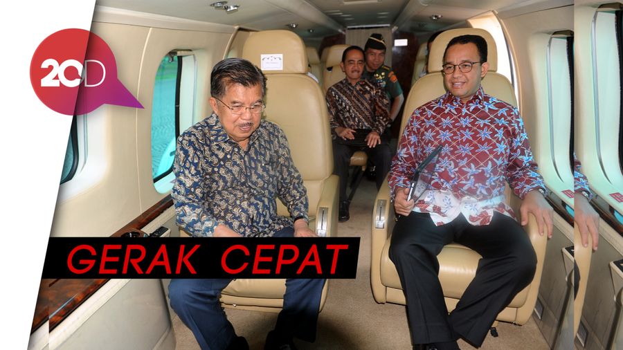 Tinjau Kemacetan Jakarta, JK Langsung Gelar Rapat 