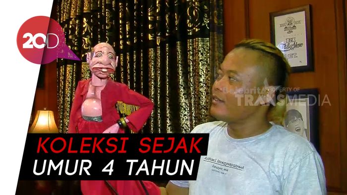 Unik Banget Koleksi Wayang Golek Milik Sule