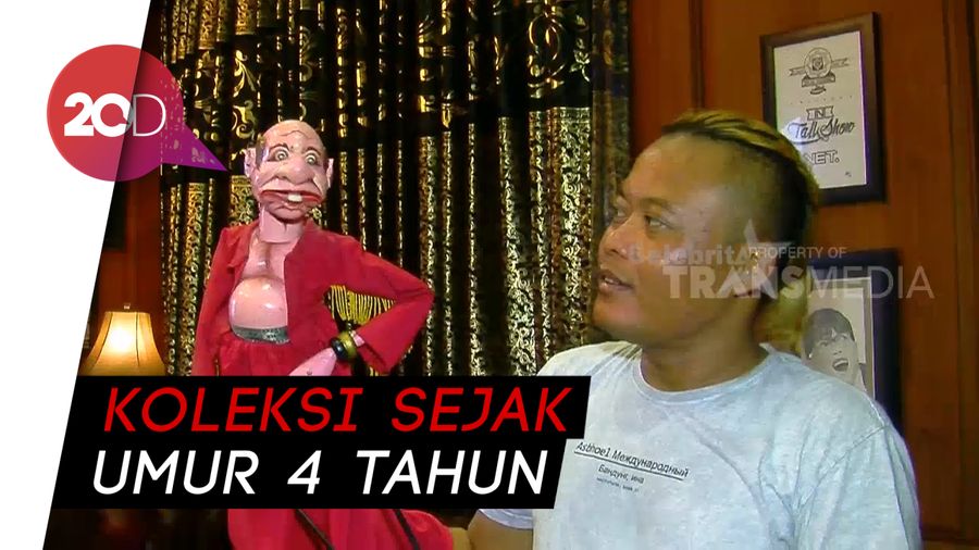 Unik Banget Koleksi Wayang Golek Milik Sule