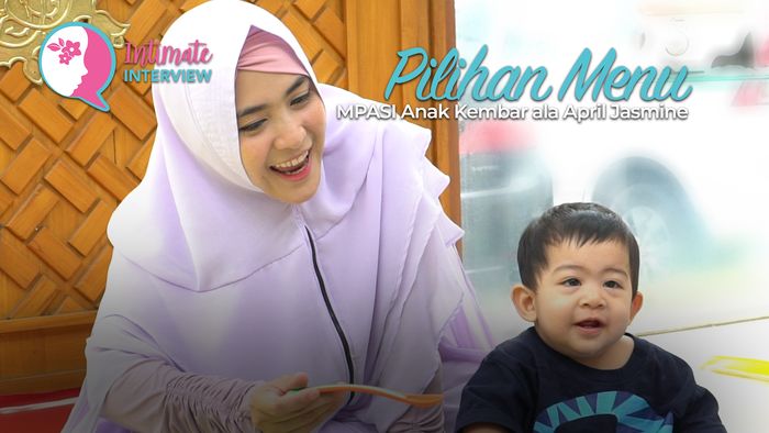 Pilihan Menu MPASI Anak Kembar ala April Jasmine