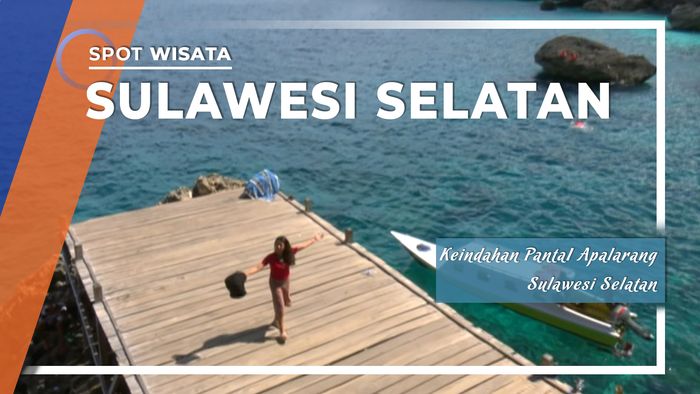 Keindahan Pantai Apalarang, Sulawesi Selatan