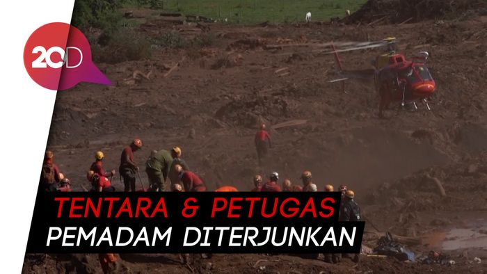 Israel Bantu Pencarian Korban Longsor di Brasil