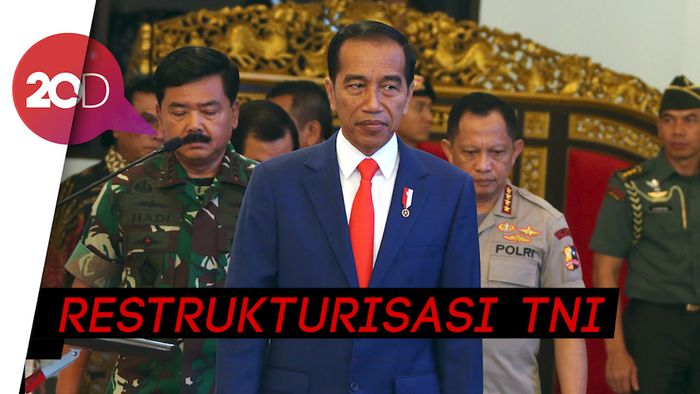 Jokowi Siapkan 60 Jabatan Bintang Baru untuk Pati TNI