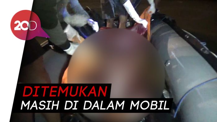 Korban Mobil Nyebur ke Sungai Brantas Berhasil Dievakuasi