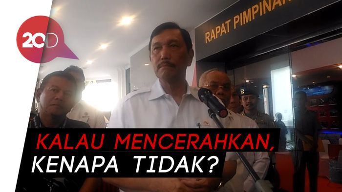 Luhut soal Indonesia Barokah: Saya Tak Lihat Ada Hoax di Situ