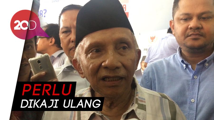 Soal Ahmad Dhani, Amien Rais: Ini Grusa-Grusu!