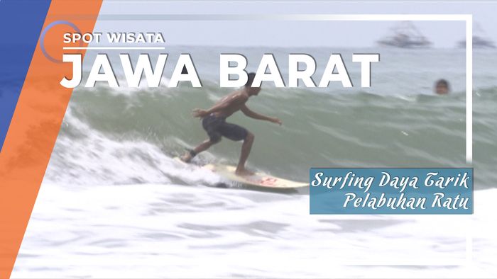 Surfing Daya Tarik Pelabuhan Ratu, Sukabumi