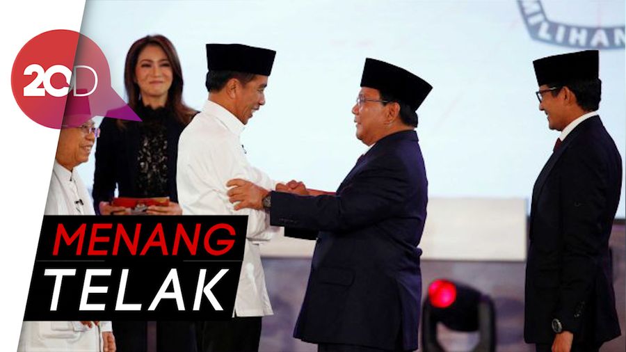 Hasil Debat Pilpres dari Survei LSI Denny JA: Jokowi (5) Vs (1) Prabowo