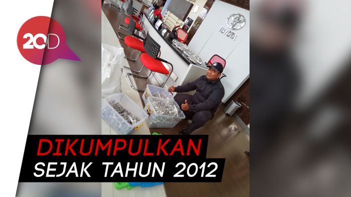 Pakai Uang Receh, Petani di Majalengka Beli Mobil Cash