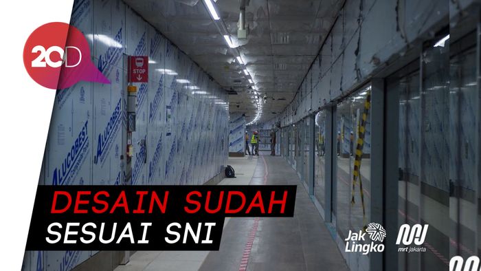 Wow! Stasiun Bawah Tanah MRT Bisa Tahan Gempa Hingga Anti Banjir