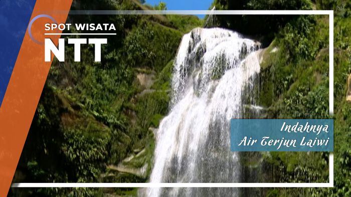 Indahnya Air Terjun Laiwi, Sumba Timur