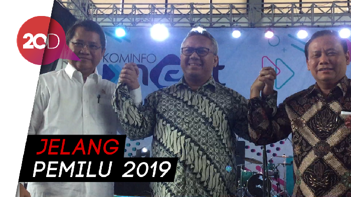 Berantas Hoax, Menkominfo Teken MoA Bersama KPU dan Bawaslu