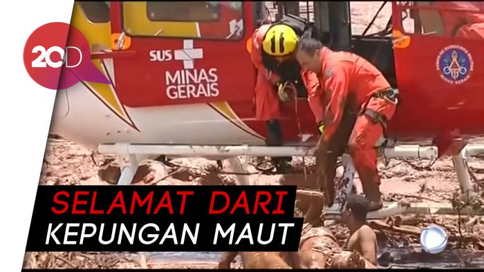 Dramatis! Gadis Korban Bendungan Jebol Dievakuasi dari Lumpur