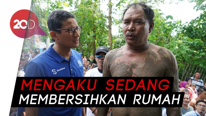 Ini Sosok Ilyas, Pria Berlumpur Pemicu Tuduhan Sandiwara Uno II