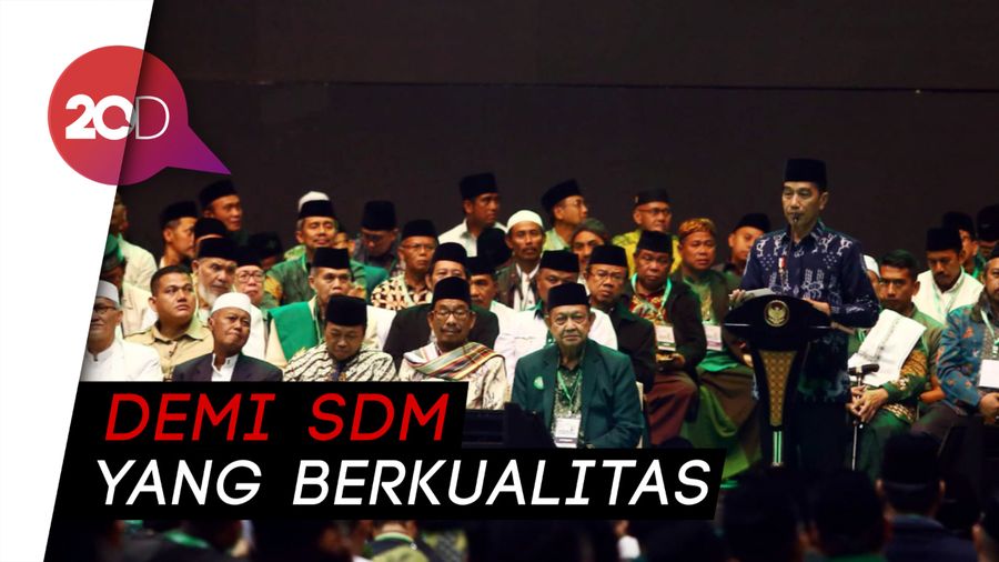 Jokowi Bicara Pentingnya RUU Pesantren