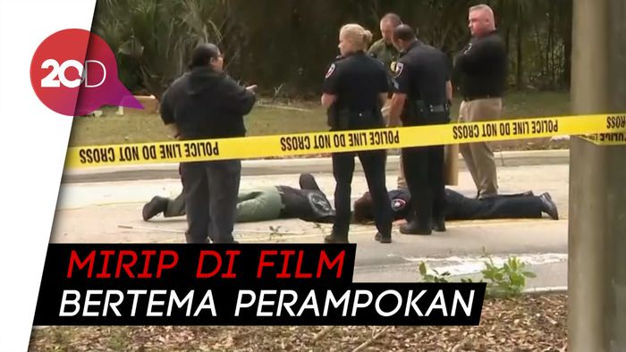 Misterius! Ada Terowongan di Jalan Mengarah ke Bank di Florida 