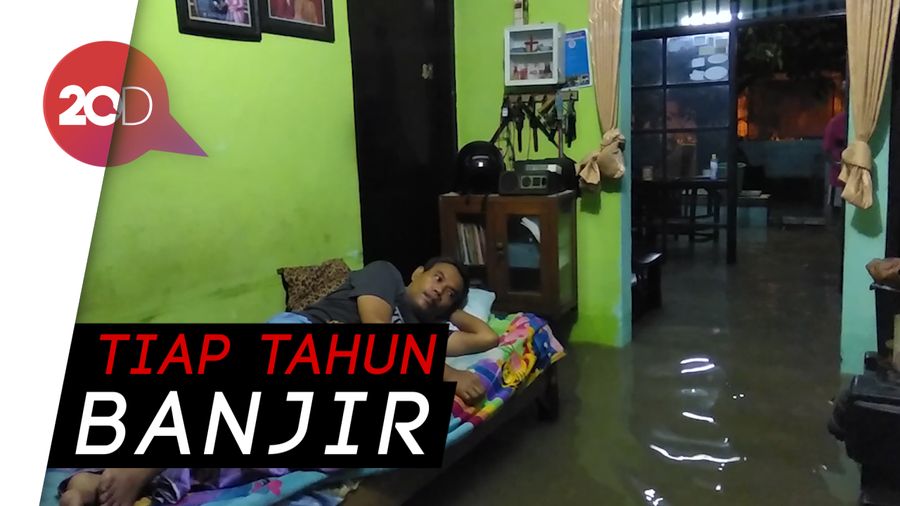 Bu Risma, Warga Curhat Nih Rumahnya Kebanjiran