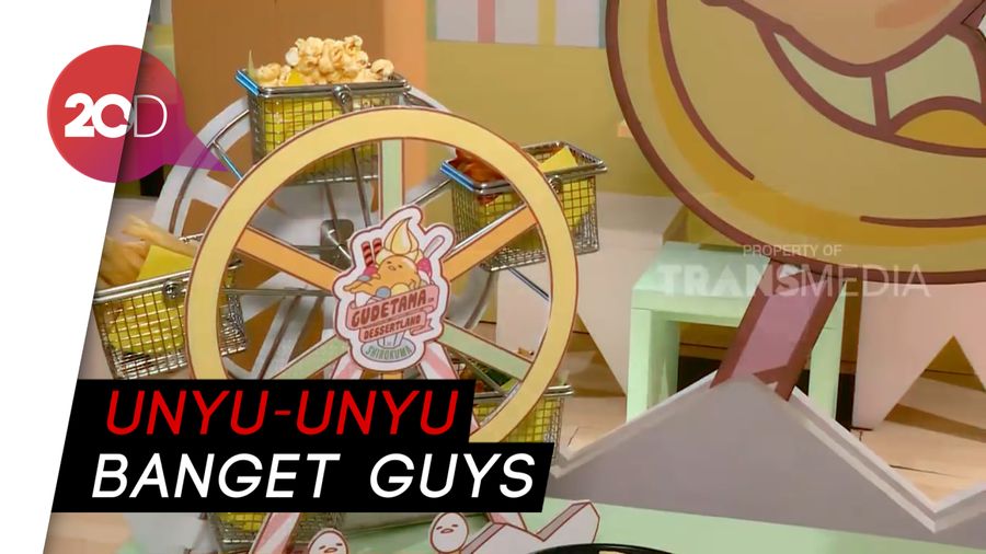 Unyu Banget! Jadi Sayang Nggak Sih Makan Dessert di Gudetama Cafe?