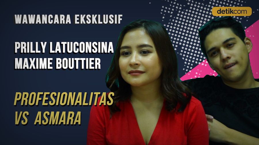 Eksklusif! Pacaran ala Prilly Latuconsina dan Maxime Bouttier
