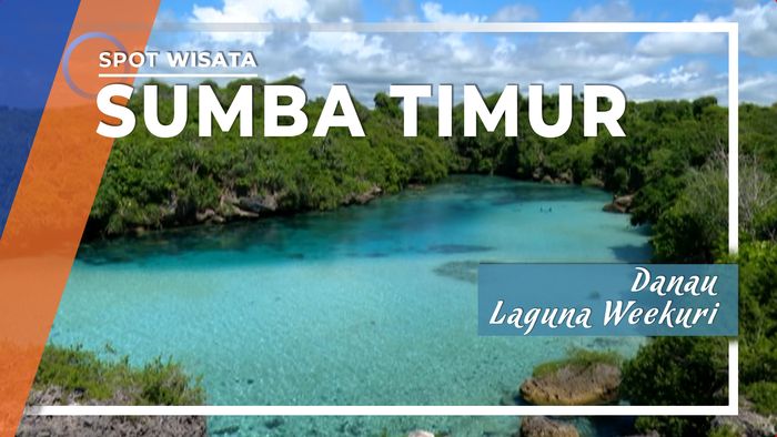 Indahnya Danau Laguna Weekuri, Sumba Timur