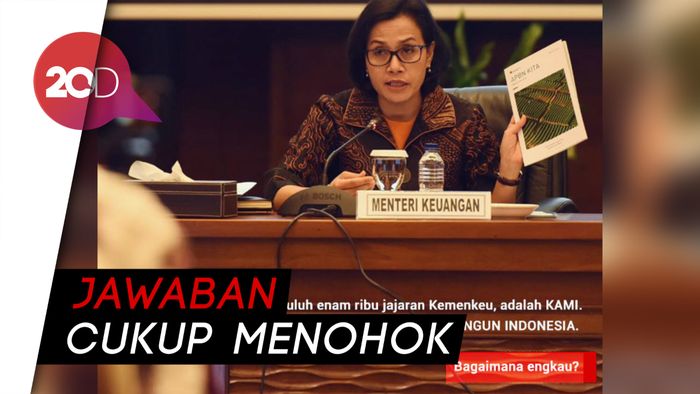 Balasan Puitis Sri Mulyani Jawab Tudingan Menteri Pencetak Utang