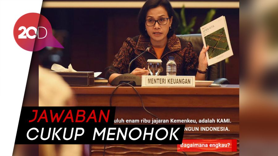 Balasan Puitis Sri Mulyani Jawab Tudingan Menteri Pencetak Utang