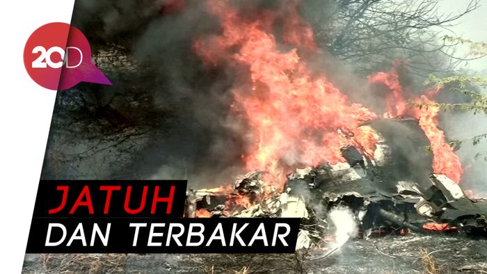 Jet Tempur Angkatan Udara India Jatuh, 2 Pilot Tewas