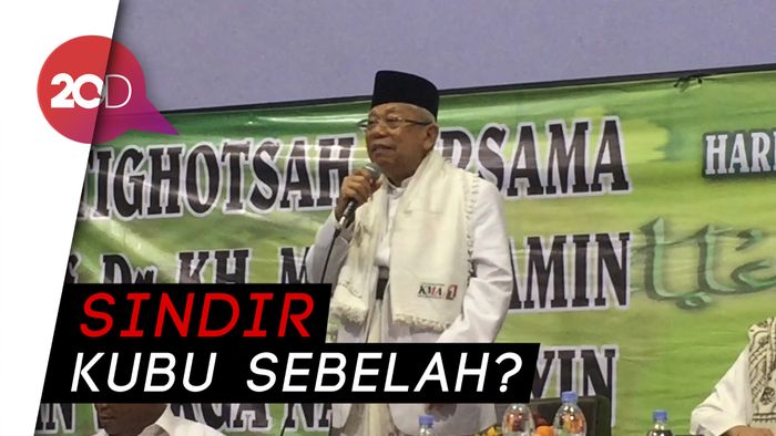 Sindiran Maruf Amin: Ulama Mudah Dicari, Gampang Ditinggal Pergi
