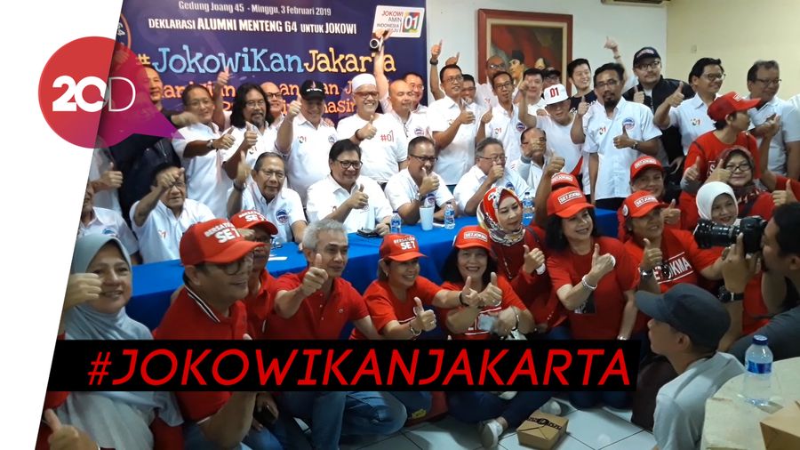 Akbar Tanjung Cs Bersama Alumni Kanisius Mantap Dukung Jokowi