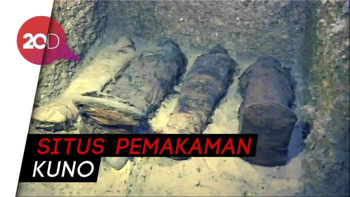 Hi... Puluhan Mumi Ditemukan di Pemakaman Kuno Tuna El-Gebel Mesir