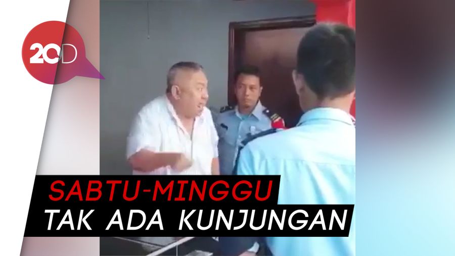 Video Ribut-Ribut Lieus di Rutan Cipinang Saat Dilarang Jenguk Dhani