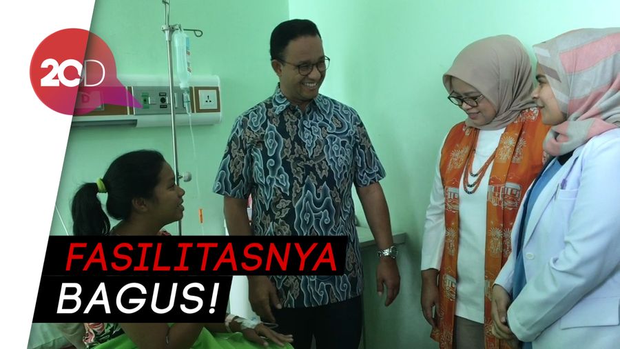 Anies Gratiskan Perawatan Pasien DBD di Seluruh RSUD Jakarta