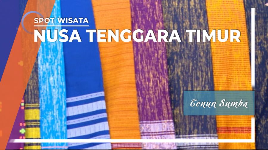 Tenun Sumba Menampilkan Warna Cerah Nan Menawan, NTT