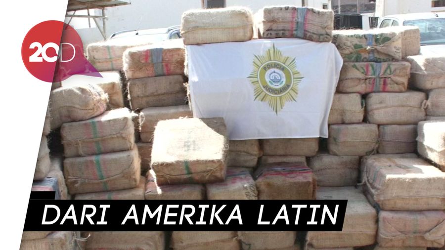 9,5 Ton Kokain Disita dari 11 Pelaut Rusia