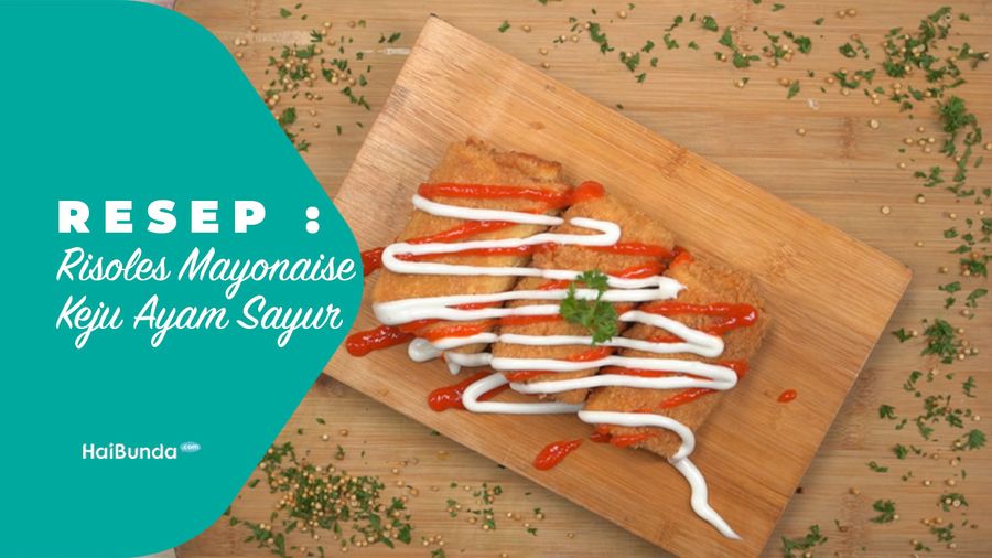Resep Risoles Mayonaise Keju Ayam Sayur