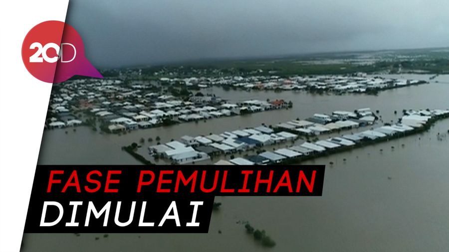 Banjir Sekali dalam Seabad di Australia Surut, Ditemukan 2 Mayat