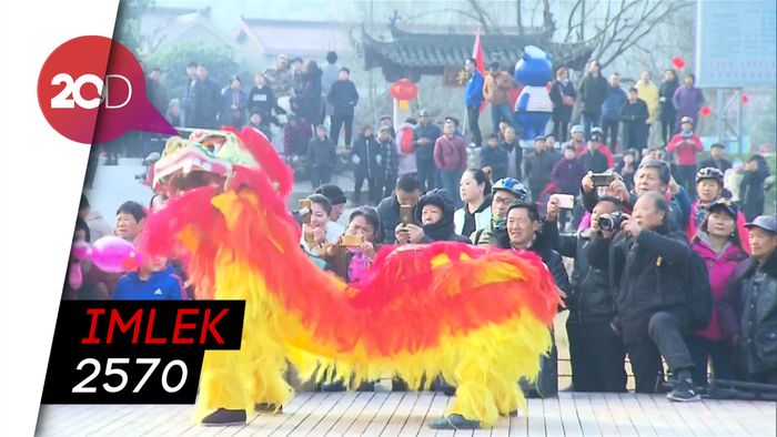 Kemeriahan Penduduk Anhui Rayakan Festival Musim Semi 