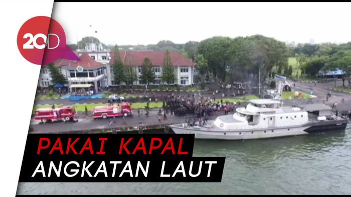 Lihat Nih, Kerennya Simulasi Pengamanan Pilpres di Makassar