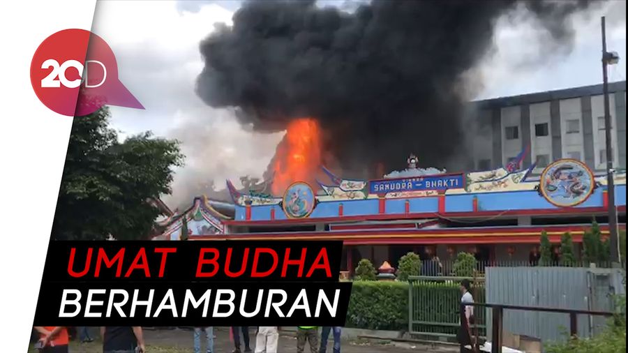 Vihara Samudra Bhakti Bandung Terbakar!