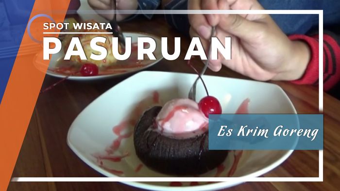 Sensasi Es Krim Goreng Pasuruan, Jawa Timur