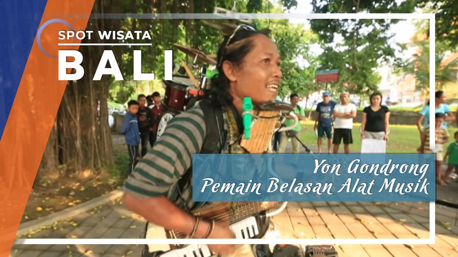 Yon Gondrong Pemain Belasan Alat Musik, Bali