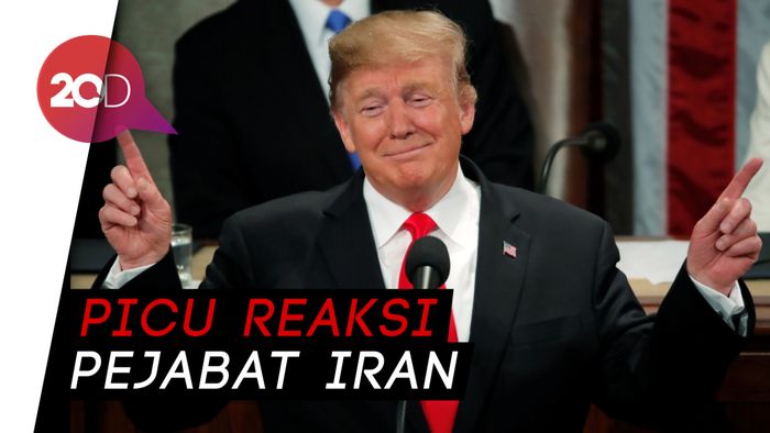 Trump Tuding Iran Pendukung Teror Dunia