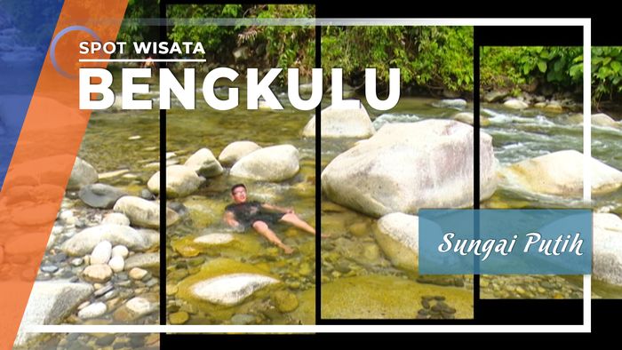 Segarnya Mandi di Aliran Air Alami Sungai Putih Bengkulu