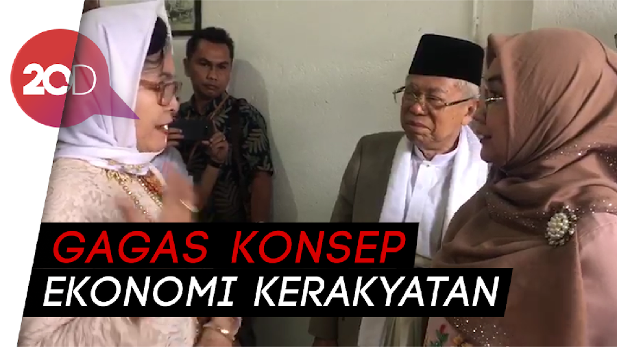 Maruf Amin Kunjungi Rumah Kelahiran Bung Hatta di Sumbar
